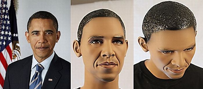 Barack Obama Mannequins (4 pics)