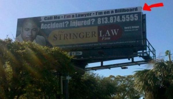 Funny Lawyer Billboards (18 pics)