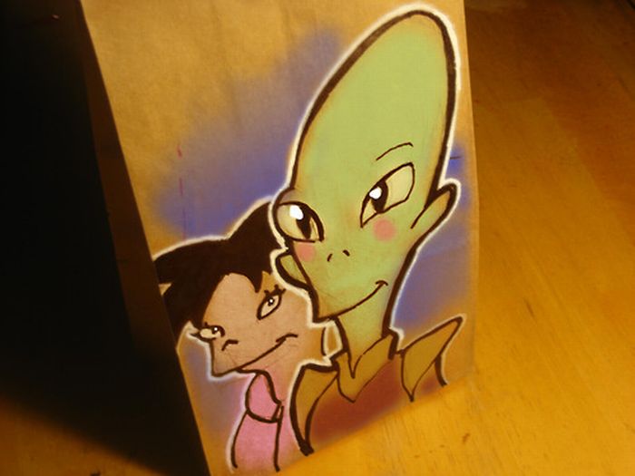 Lunch Bag Art (100 pics)