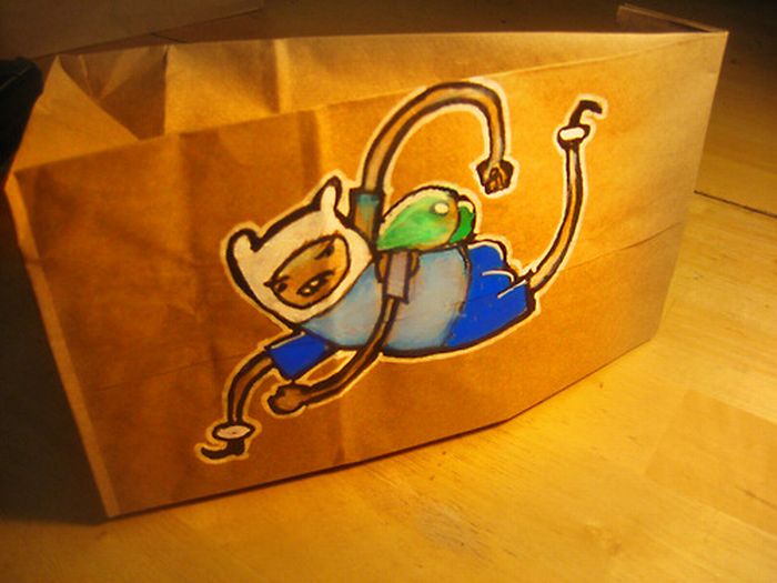 Lunch Bag Art (100 pics)