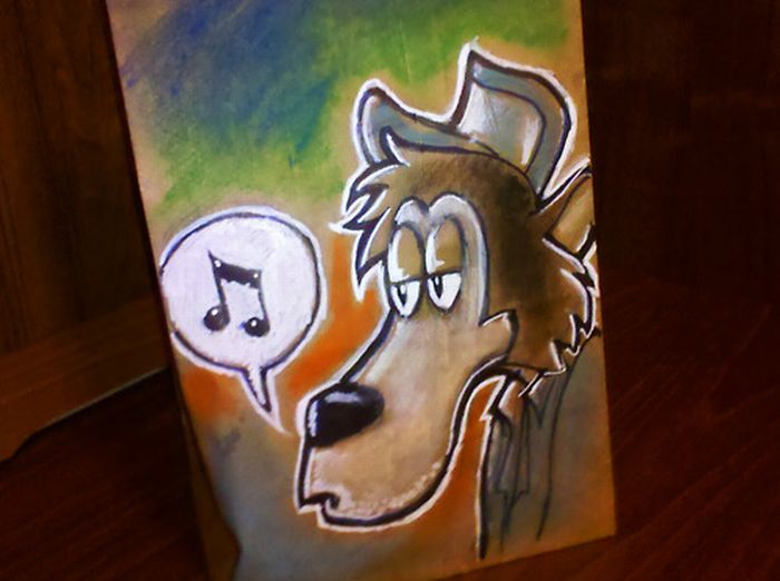 Lunch Bag Art (100 pics)