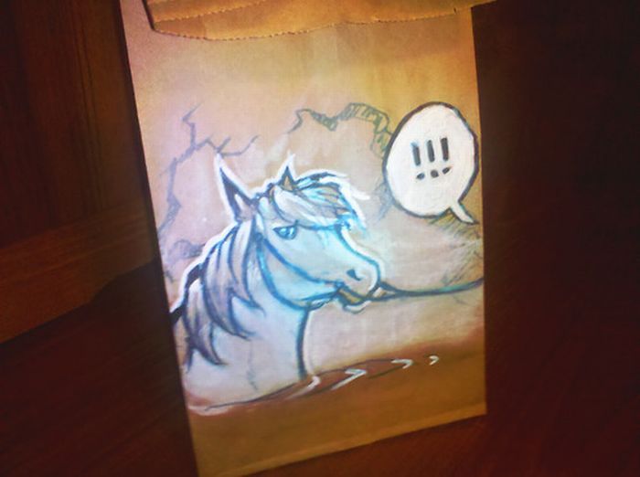 Lunch Bag Art (100 pics)