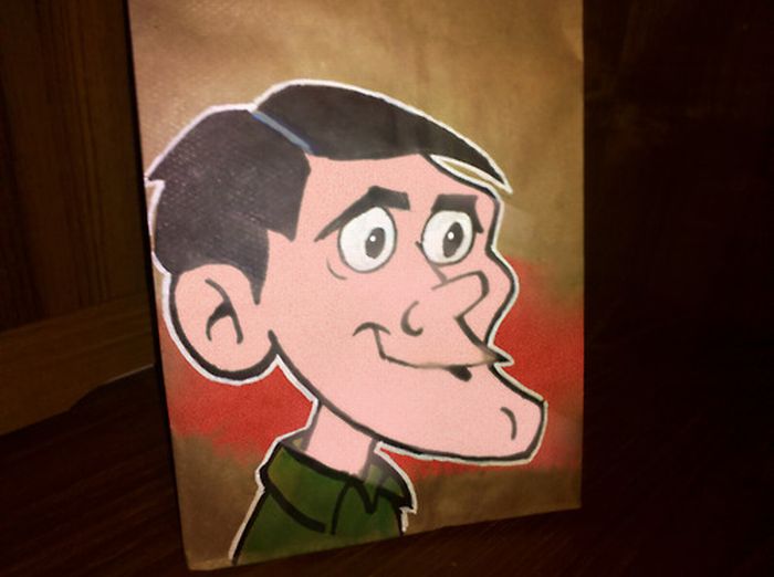 Lunch Bag Art (100 pics)