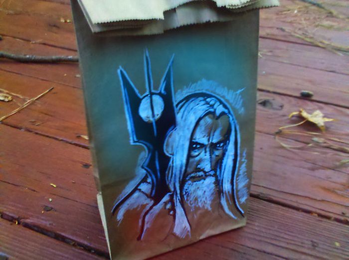 Lunch Bag Art (100 pics)