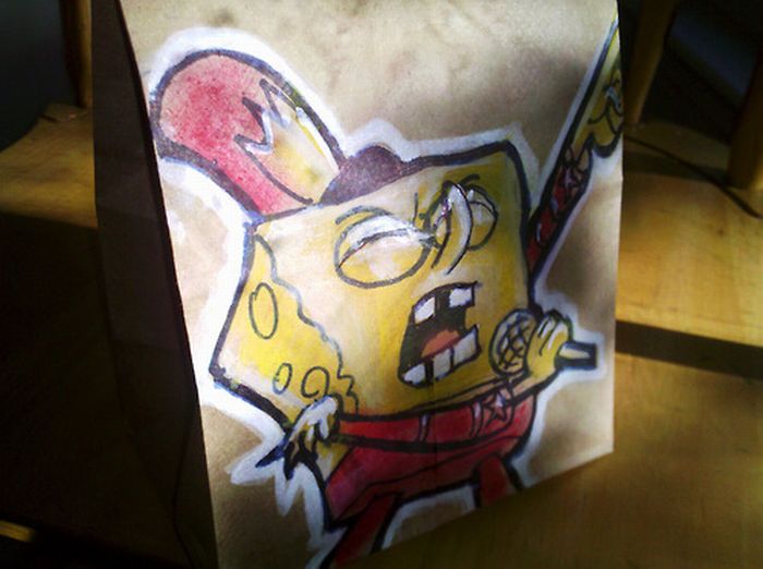 Lunch Bag Art (100 pics)