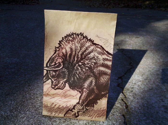 Lunch Bag Art (100 pics)
