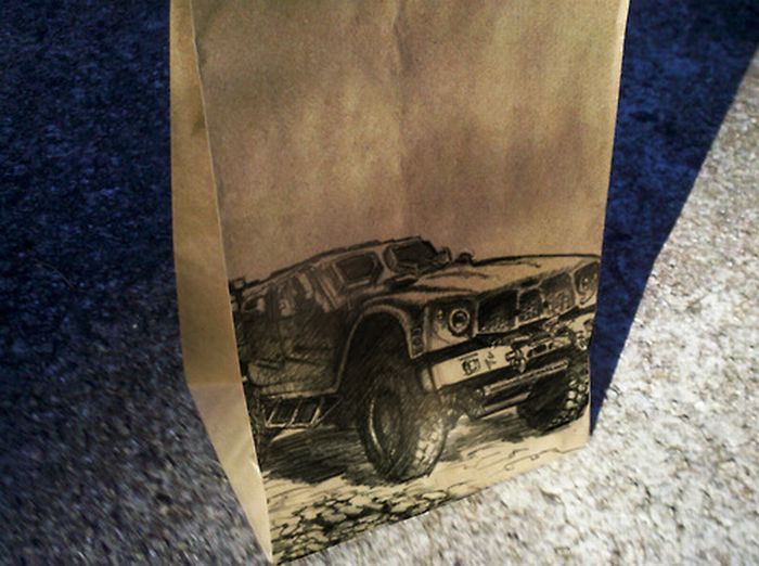 Lunch Bag Art (100 pics)
