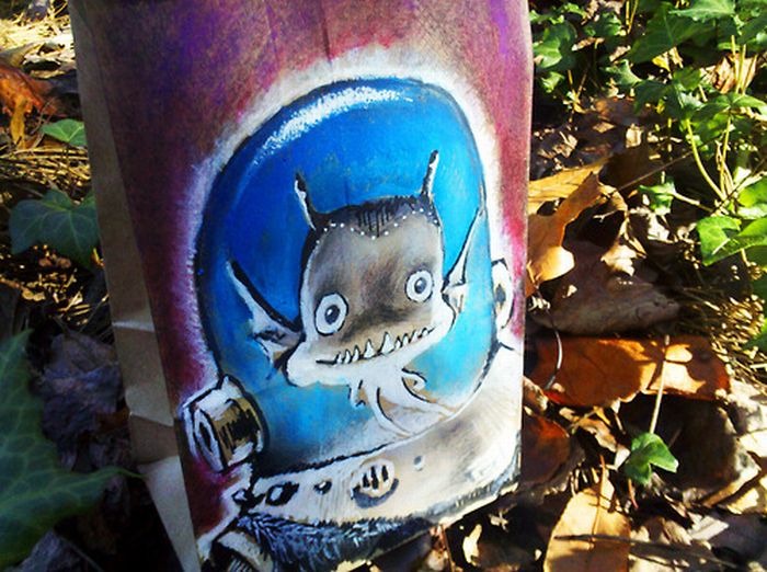 Lunch Bag Art (100 pics)
