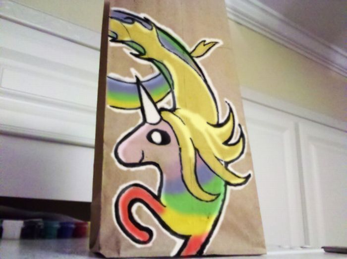 Lunch Bag Art (100 pics)