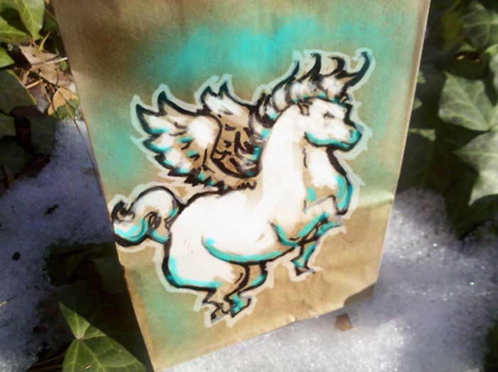 Lunch Bag Art (100 pics)