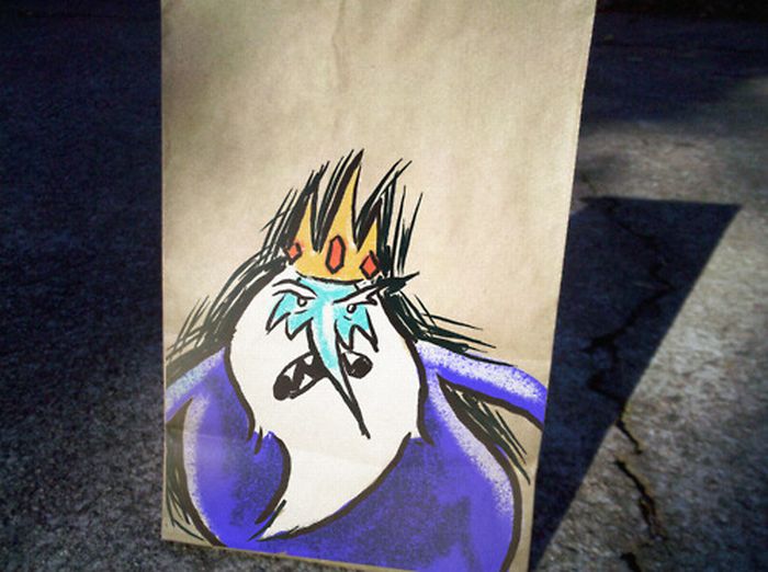 Lunch Bag Art (100 pics)