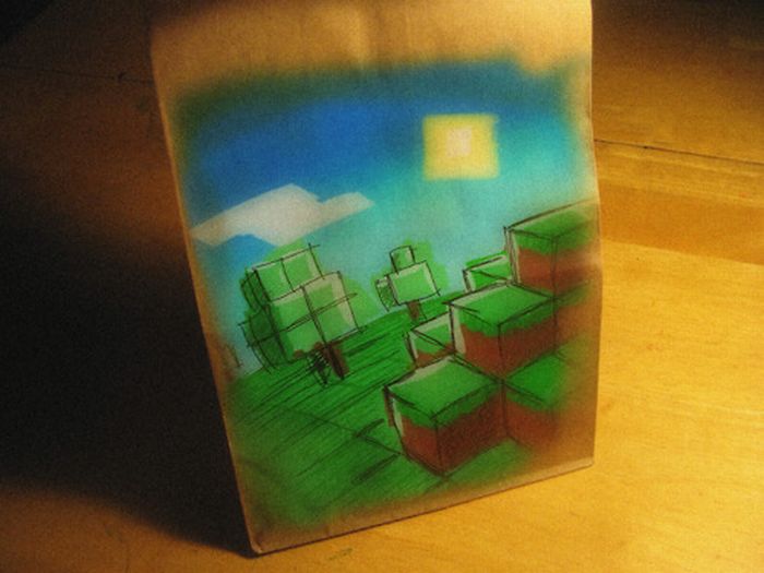 Lunch Bag Art (100 pics)