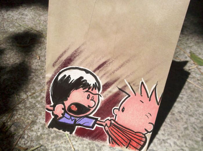 Lunch Bag Art (100 pics)
