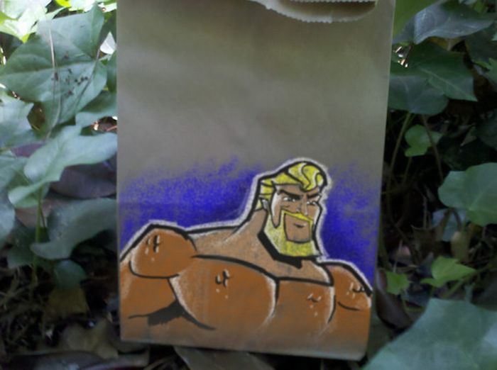 Lunch Bag Art (100 pics)
