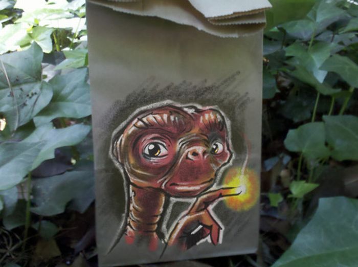 Lunch Bag Art (100 pics)