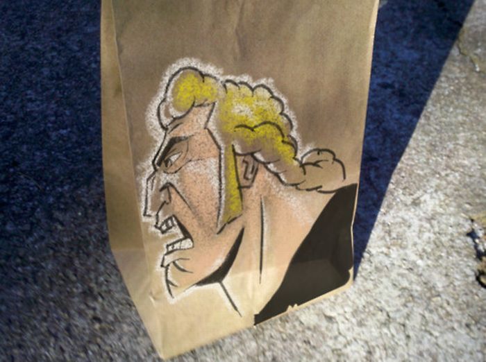 Lunch Bag Art (100 pics)