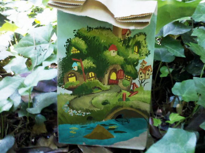 Lunch Bag Art (100 pics)