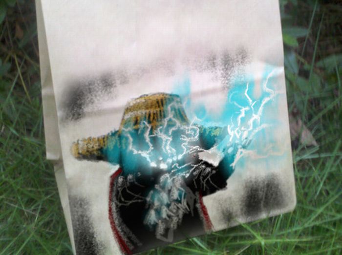 Lunch Bag Art (100 pics)