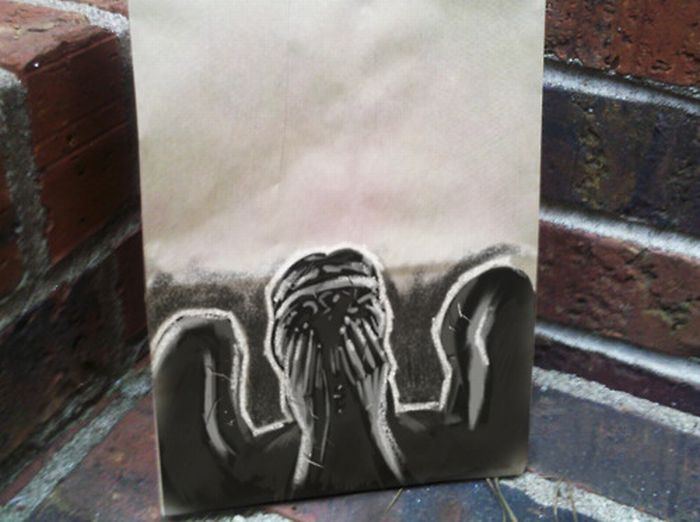 Lunch Bag Art (100 pics)