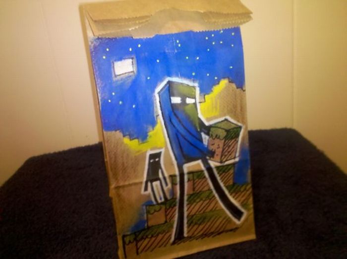 Lunch Bag Art (100 pics)
