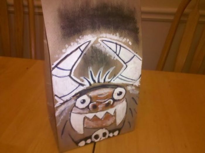 Lunch Bag Art (100 pics)