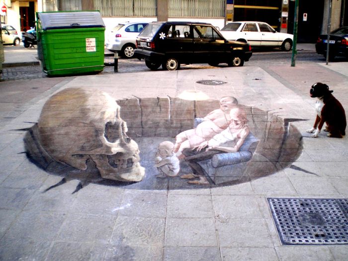 Amazing 3D Street Art Illusions (30 pics)