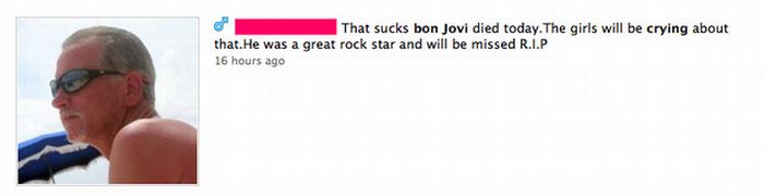 Reactions to Jon Bon Jovi’s “Death” (31 pics)