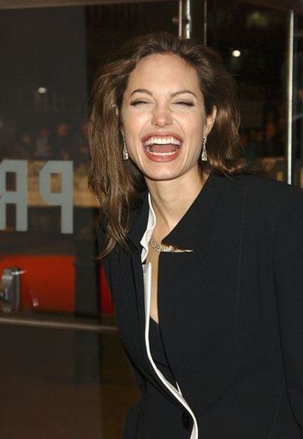 Funny Faces of Angelina Jolie (79 pics)