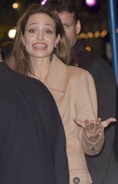 Funny Faces of Angelina Jolie (79 pics)