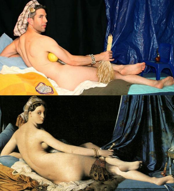 Classic Paintings Re-Imagined (13 pics)