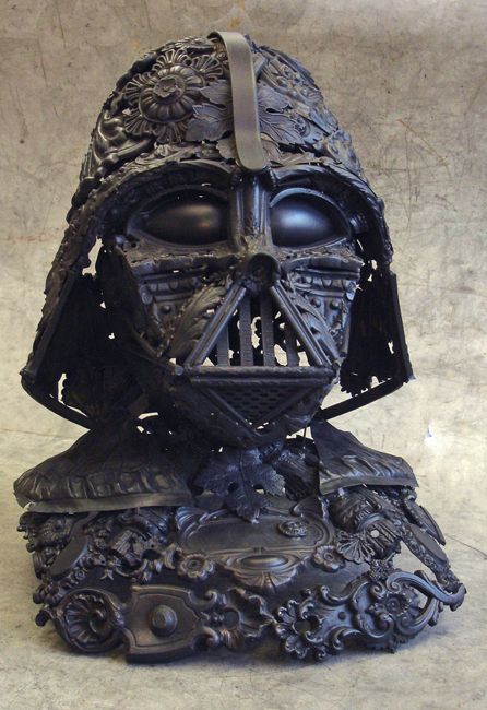 Darth Vader Sculpture (9 pics)