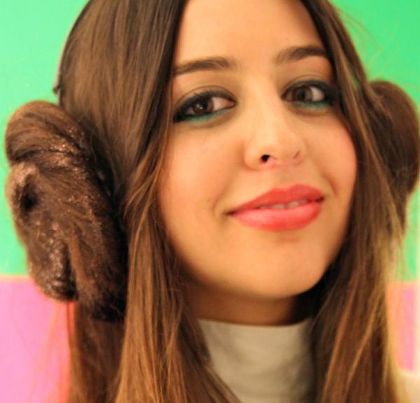 Princess Leia Headphone Covers (5 pics)