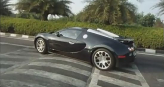 How Bugatti Goes Over Speed Bumps