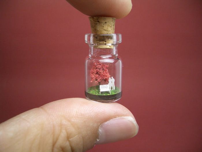 Tiny World In A Bottle (27 pics)