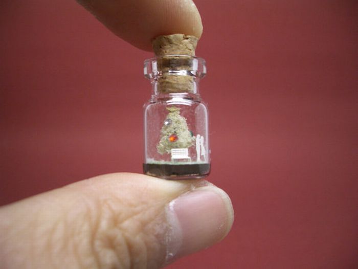 Tiny World In A Bottle (27 pics)