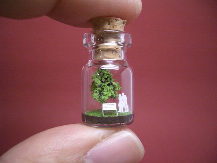 Tiny World In A Bottle (27 pics)