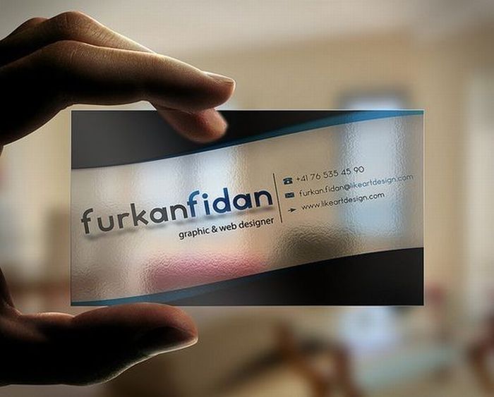 Download Transparent Business Cards 40 Pics