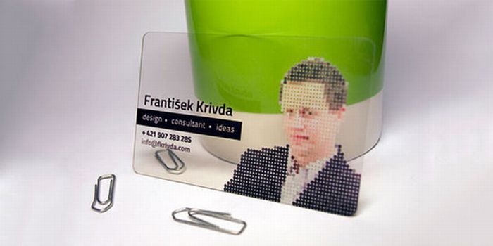 Transparent Business Cards (40 pics)