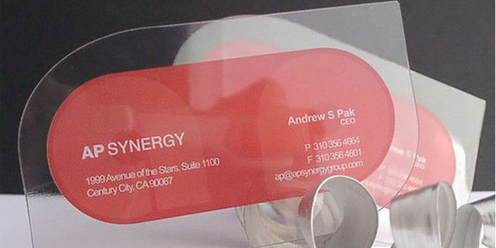 Transparent Business Cards (40 pics)