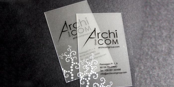 Transparent Business Cards (40 pics)