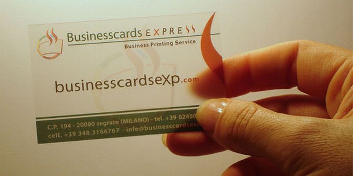 Transparent Business Cards (40 pics)