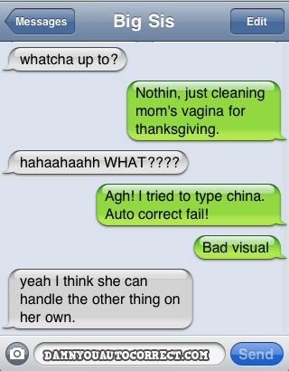 The Funniest AutoCorrects Of 2011 (25 pics)