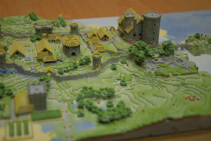 Real Life Minecraft Village (11 pics)