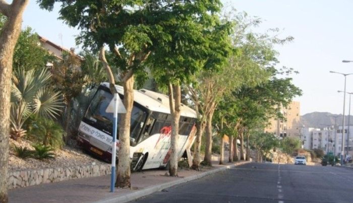 Bus Accident in Israel (5 pics)