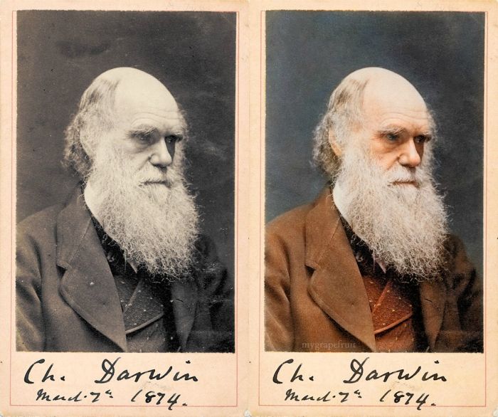 Classic Black and White Photos in Color (33 pics)