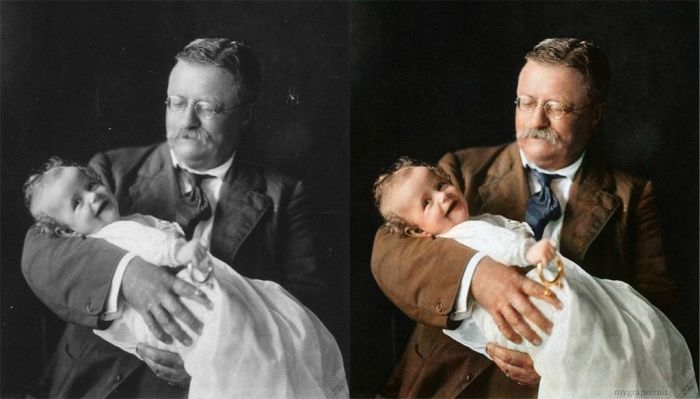 Classic Black and White Photos in Color (33 pics)