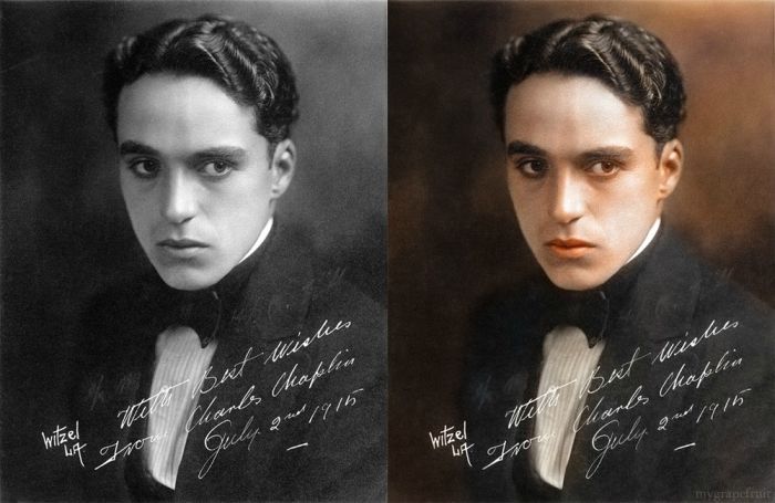 Classic Black and White Photos in Color (33 pics)