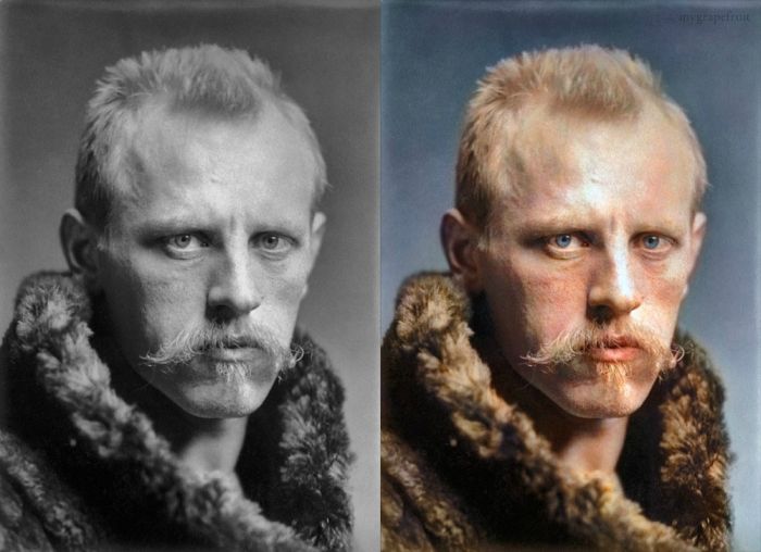 Classic Black and White Photos in Color (33 pics)