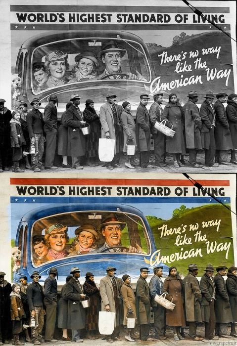 Classic Black and White Photos in Color (33 pics)