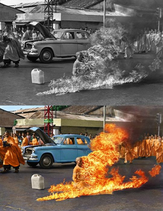Classic Black and White Photos in Color (33 pics)